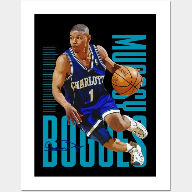 Muggsy Bogues Wall Art by Juantamad